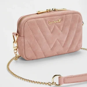 WEAT - BELT BAG SUEDE ROSE
