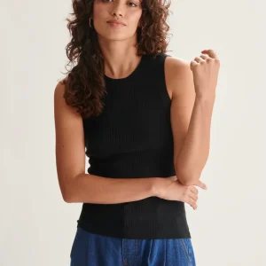 Top in Schwarz