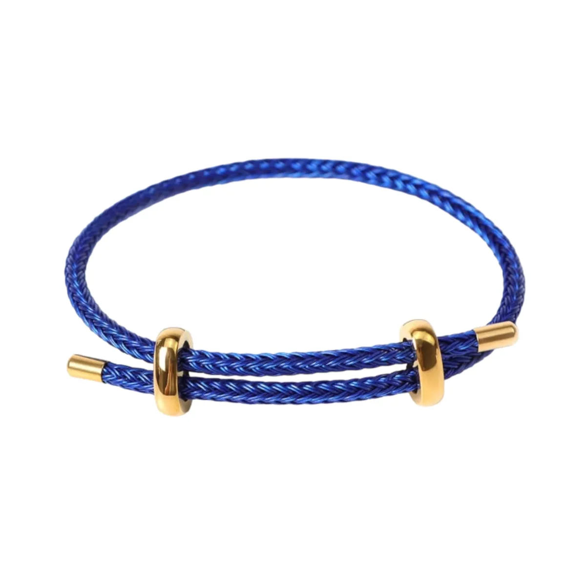 Armband Königsblau - Goldener Verschluss