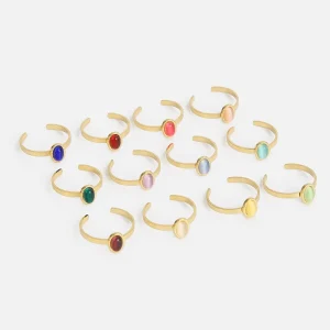 Geburtsstein Ring Gold